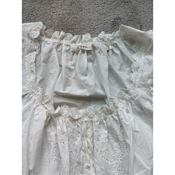 NWOT DOEN NESSIE DRESS IN SALT, Med $379 A9 - Picture 6 of 11